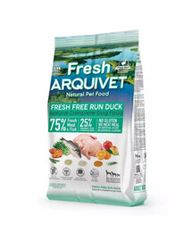 ARQUIVET Fresh Półwilgotna karma dla psa kaczka z rybą oceaniczną 2,5 kg