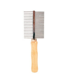 TRIXIE Pettine bifacciale 17 cm