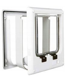 TRIXIE Porta per gatti 'freecat de luxe elettromagnetico bianco