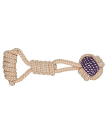 TRIXIE Junior Corda gioco con palla intrecciata 6 cm/23 cm