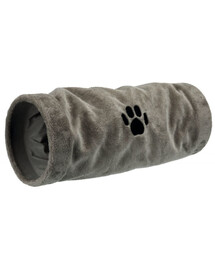 TRIXIE Tunnel di gioco per gatti in peluche 22 × 60 cm