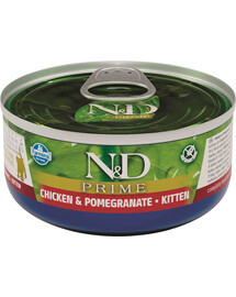 N&D PRIME Kitten Chicken & Pomegranate 70g
