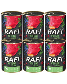 DOLINA NOTECI RAFI Lamb z jagnięciną mokra karma dla psa 6x400 g