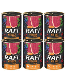 DOLINA NOTECI RAFI Duck z kaczką mokra karma dla psa 6x800 g