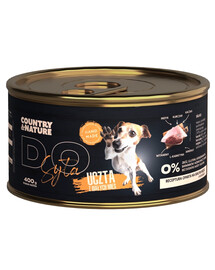 COUNTRY&NATURE carni bianche - cibo umido per cani adulti 400 g