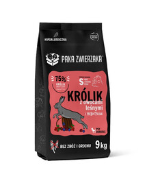 PAKA ZWIERZAKA Seventh Heaven Coniglio con frutti di bosco S 9kg