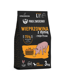 PAKA ZWIERZAKA Seventh Heaven Crocchette di Maiale con Zucca L 3kg