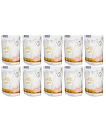 PIPER Animals Adult Kurczak mokra karma dla kota 10x100 g