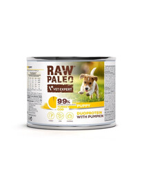 RAW PALEO Turkey&Cod Puppy 200g alimento umido tacchino con merluzzo per cuccioli