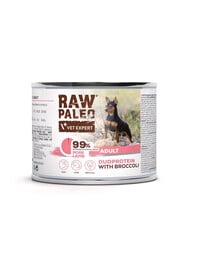 RAW PALEO Pork Lamb Adult 200g alimento umido maiale con agnello per cani