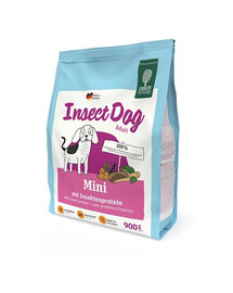 GREEN PETFOOD InsectDog Mini 900 g cibo con insetti per cani di piccola taglia