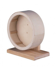 TRIXIE Ruota in legno per roditori 28 cm