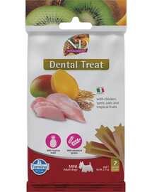 FARMINA N&D Tropical Selection Dental Treat Chicken Mini 60 g (7 pz) snack dentale per cani di piccola taglia