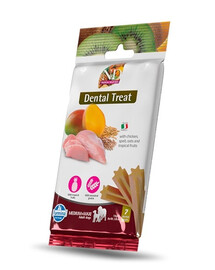 FARMINA N&D Tropical Selection Dental Treat Chicken Medium/Maxi 100 g (7 pz) snack dentale per cani di taglia media e grande