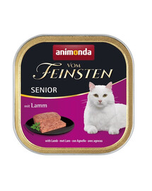 ANIMONDA Vom feinsten senior con agnello 100g