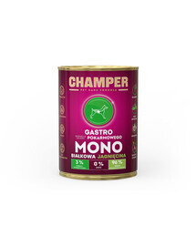 CHAMPER Gastro Agnello alimento monoproteico 400 g