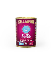 CHAMPER Puppy Manzo alimento monoproteico per cuccioli 400 g