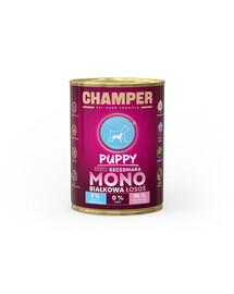 CHAMPER Puppy Salmone alimento monoproteico per cuccioli 400 g