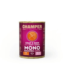 CHAMPER Bones Joints Salmone alimento monoproteico per cani 400 g