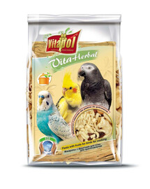 VITAPOL Pasta con frutta da cuocere per uccelli 130 g