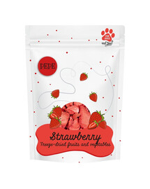 PAKA ZWIERZAKA PEPE Freeze-dried frutta liofilizzata per cani fragola 20 g