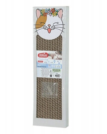 ZOLUX Tiragraffi per gatti CHATOUILLE doppio lato con erba gatta