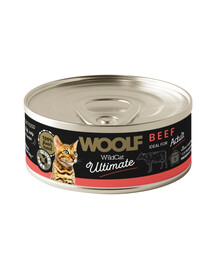 WOOLF Wild Cat Ultimate Beef Pate 85g paté di manzo per gatti