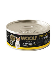 WOOLF Wild Cat Ultimate Kitten Chicken Pate 85g pâté di pollo per gattini