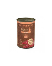FITMIN Purity Adult Dog Beef 400g manzo per cani