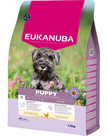 EUKANUBA Puppy Small Breeds Chicken 7,5 kg cibo secco per cuccioli di piccole razze ricco di pollo fresco