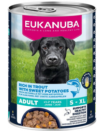 EUKANUBA Life Care Adult Rich in Trout 400 g paté per cani ricco di trota e patate dolci