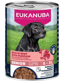 EUKANUBA Life Care Senior Rich in Beef 400 g paté per cani anziani ricco di manzo e zucca