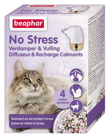 BEAPHAR No Stress Diffusore + Ricarica per gatti 30 ml Aromatizzatore comportamentale