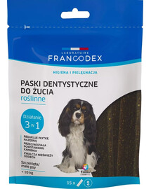 FRANCODEX Strisce da masticare S contro il cattivo odore della bocca 228 g/15 pz.