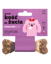 AZANKI Osso da masticare Lśniąca Kita per pelle e pelo sani 12cm