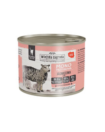 WIEJSKA ZAGRODA Monoproteico Agnello cibo umido per gatti 200 g