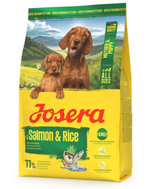 JOSERA Mother and Puppy Salmon with Rice 3kg per cuccioli, fattrici in gravidanza e fattrici in allattamento