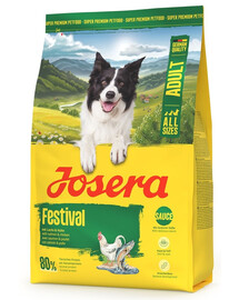 JOSERA Festival 3kg per cani schizzinosi con delizioso sugo