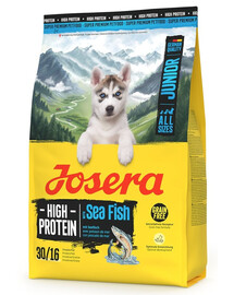 JOSERA High Protein Junior Sea Fish 3kg cibo ad alto contenuto proteico per cuccioli