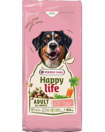 VERSELE-LAGA Happy Life Adult con Agnello 12,5kg cibo per cani con agnello