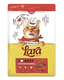 VERSELE-LAGA Lara Adult Beef 1,9 kg cibo per gatti con manzo