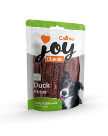CALIBRA Dog Joy Classic Duck Strips 250 g strisce semi-umide di anatra