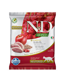 FARMINA N&D Quinoa Cat Hairball Duck, apple, cranberry 50 g