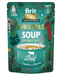 BRIT Care Cat Christmas Soup Beef 75g zuppa di manzo e verdure per gatti