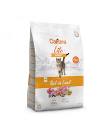 CALIBRA Cat Life Adult Lamb 6 kg senza cereali per gatti con agnello