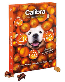 CALIBRA Calendario dell'Avvento con snack di carne per cani