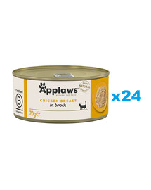 APPLAWS Cat Adult Chicken Breast in Broth petto di pollo in brodo