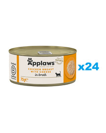 APPLAWS Cat Adult Chicken Breast with Cheese in Broth petto di pollo con formaggio in brodo