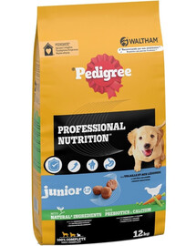 PEDIGREE Professional Nutrition Junior con Pollo e Verdure 12 kg crocchette per cuccioli di razze medie e grandi