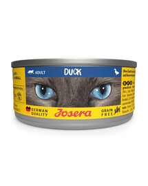 JOSERA Adult Duck 85g cibo umido per gatti con anatra